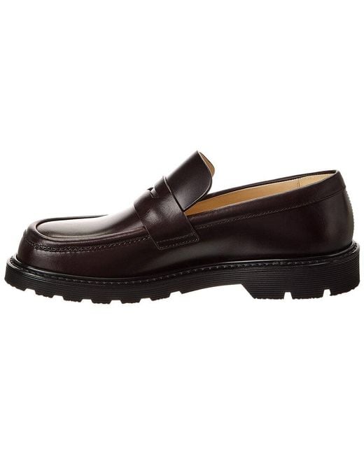 Loewe Brown Blaze Leather Loafer