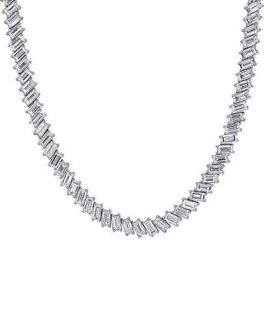 Created Forever Metallic 18K 18.30 Ct. Tw. Lab-Grown Diamond Tennis Toggle Necklace