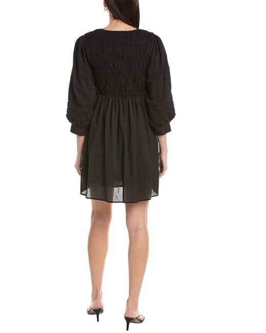 Michael Stars Black Zuri Mini Dress