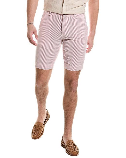 Brooks Brothers Pink Seersucker Short for men