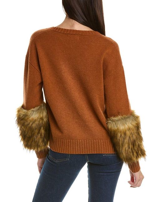 NAADAM Brown Wool & Cashmere-blend Sweater