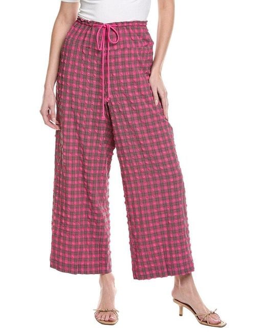 Free People Red Hudson Canyon Pant