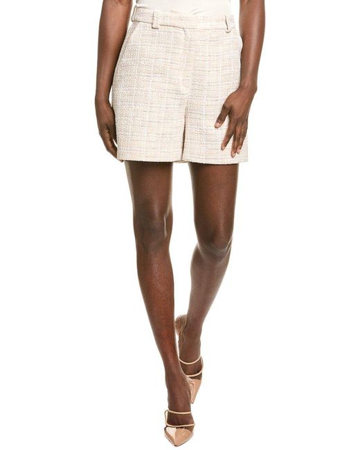Boss Natural Taseto Tweed Short
