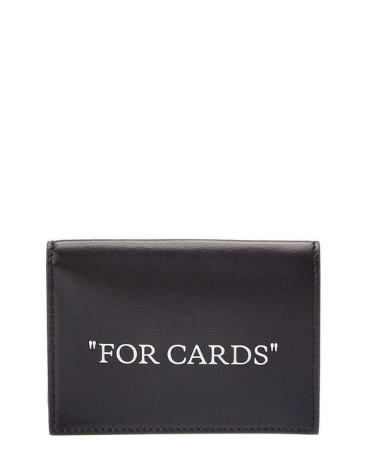 Off-White c/o Virgil Abloh Black Bookish Bifold Wallet for men