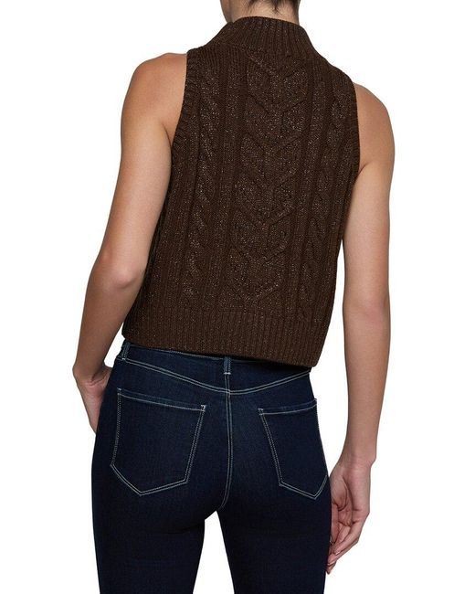L'Agence Black Bellini Pull Over