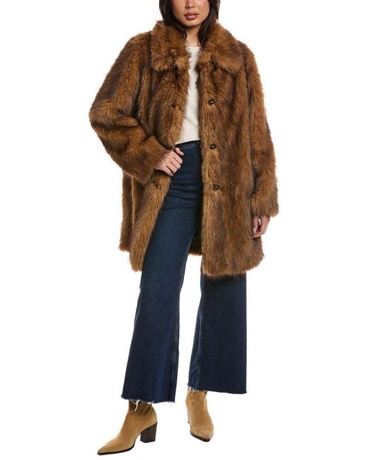 Ba&sh Natural Lestor Coat