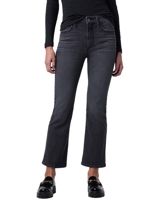 Joe's Jeans Blue High Rise Crop Bootcut Jean