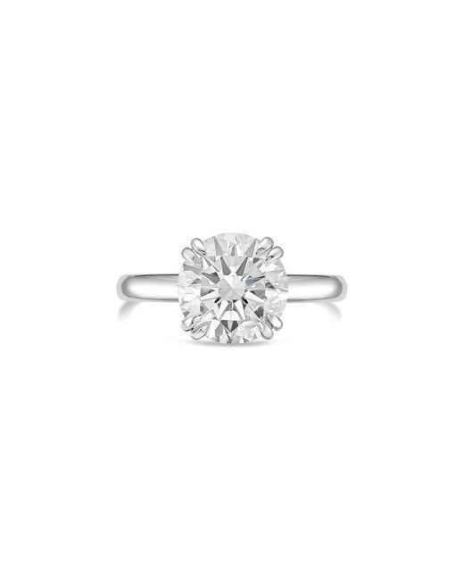 Diana M White Diana M. 14K 3.00 Ct. Tw. Lab-Grown Diamond Solitaire Ring