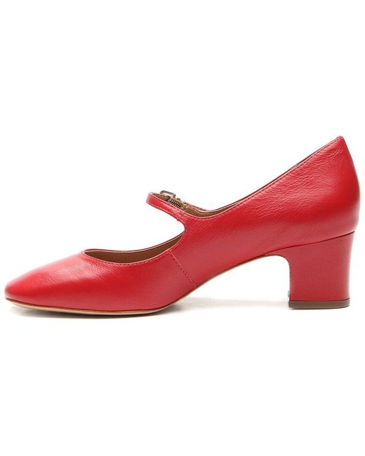 Vicenza Red Caribe Leather Shoe