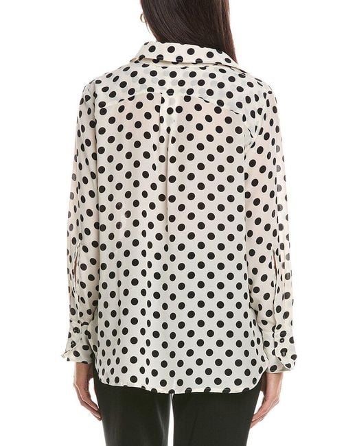 Marella Black Conio Silk Shirt