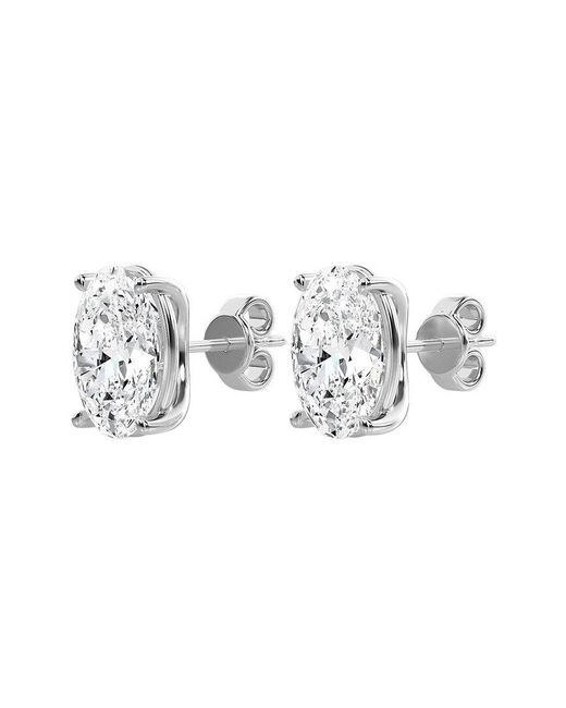Diana M Metallic Diana M. Fine Jewelry 14k 1.02 Ct. Tw. Lab Grown Diamond Studs