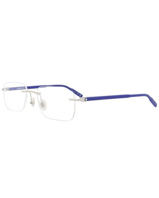 Montblanc White Mb0221O 57Mm Optical Frames for men