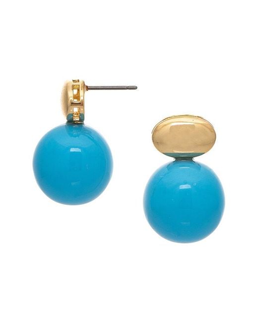 Rivka Friedman Blue 18K Statement Earrings