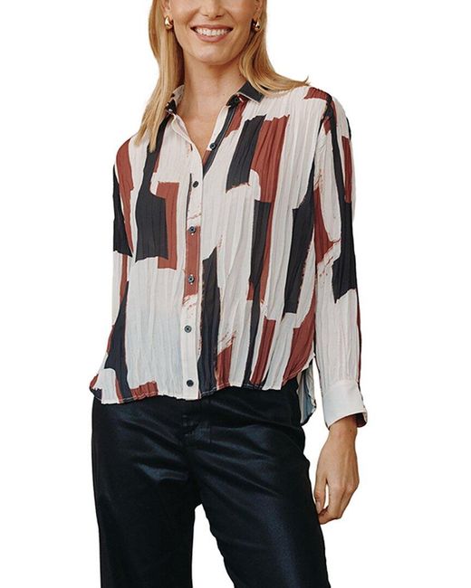 Bella Dahl White Button Down Shirt