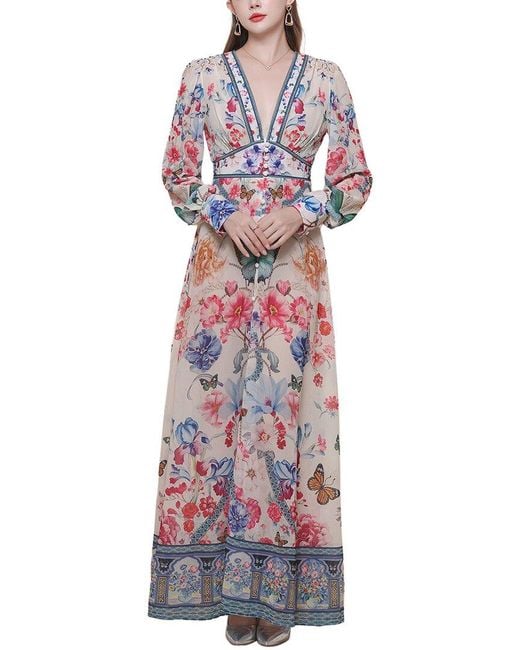 Kaimilan White Maxi Dress