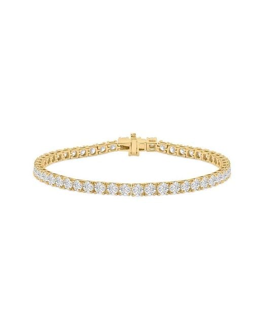 Lab Grown Diamonds Metallic 14K 20.00 Ct. Tw. Lab-Grown Diamond Bracelet