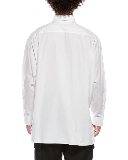 Valentino White Button Down Shirt for men
