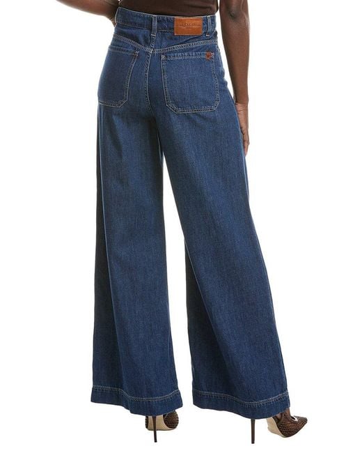 Max Mara Blue Weekend Vega Wide Leg Jean