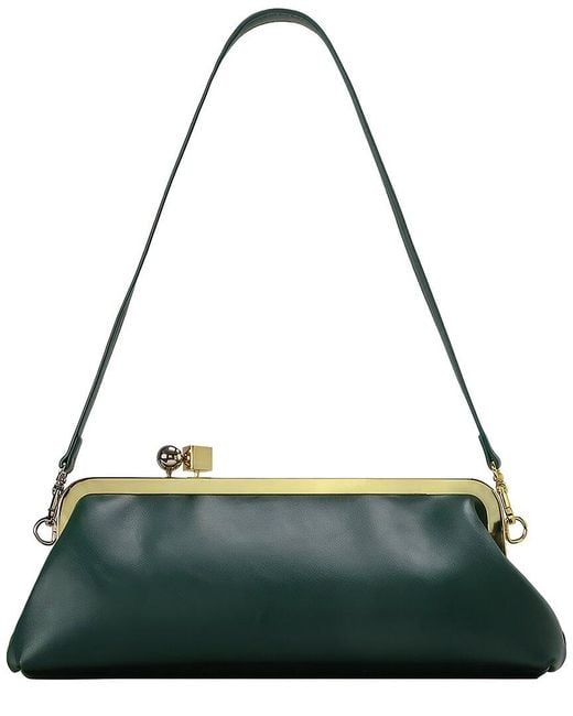 Adele Berto Green Clutch