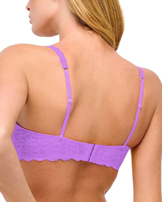 Cosabella Purple Never Say Never Balconette Bra