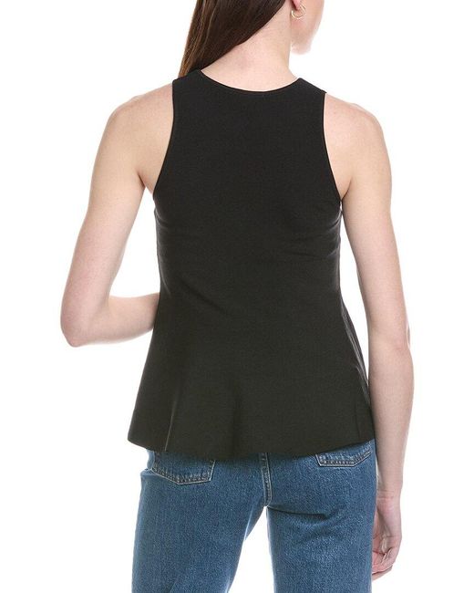 Line & Dot Black Amina Top