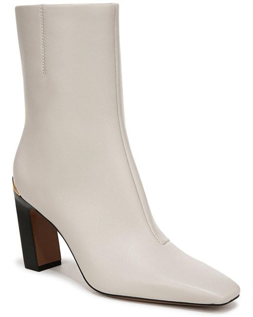 Franco Sarto White Briar Leather Bootie