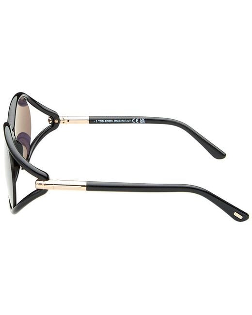 Tom Ford Brown Melody 59Mm Sunglasses