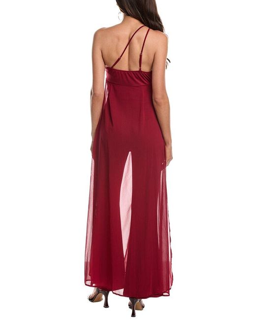 Bebe Red Maxi Jumpsuit