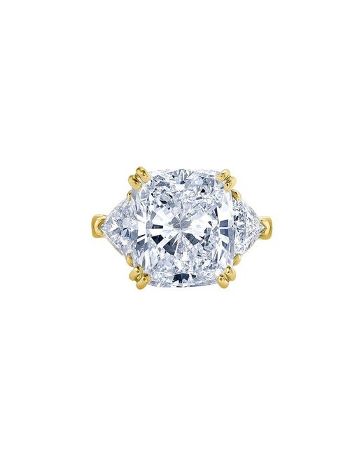 Lab Grown Diamonds Blue 14K 8.20 Ct. Tw. Lab-Grown Diamond Ring