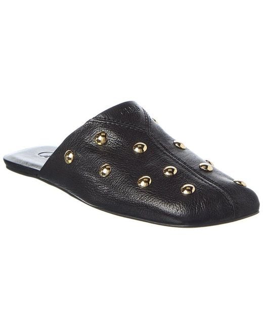 Chloé Black Rita Leather Mule