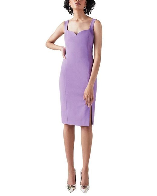 L.K.Bennett Purple Adele Dress