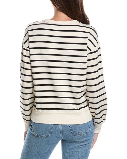Z Supply Multicolor Stand Out Striped Sweatshirt