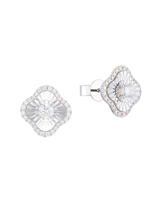 Gregg Ruth White 14K 0.67 Ct. Tw. Diamond Earring