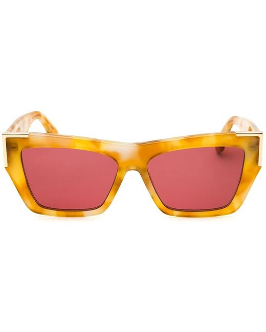 Palm Angels Orange Hollywood1925 55Mm Sunglasses