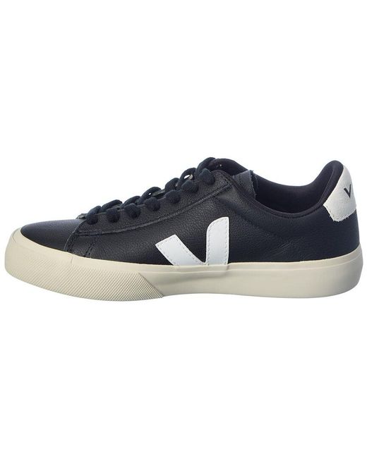 Veja Blue Campo Leather Sneaker