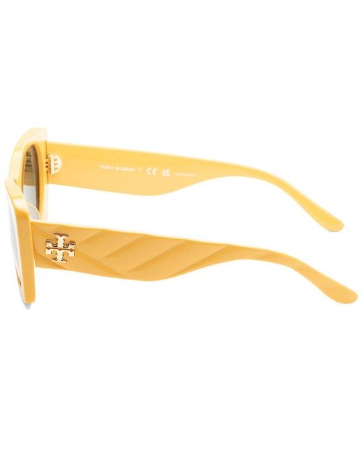 Tory Burch Yellow Ty7189u 52mm Sunglasses