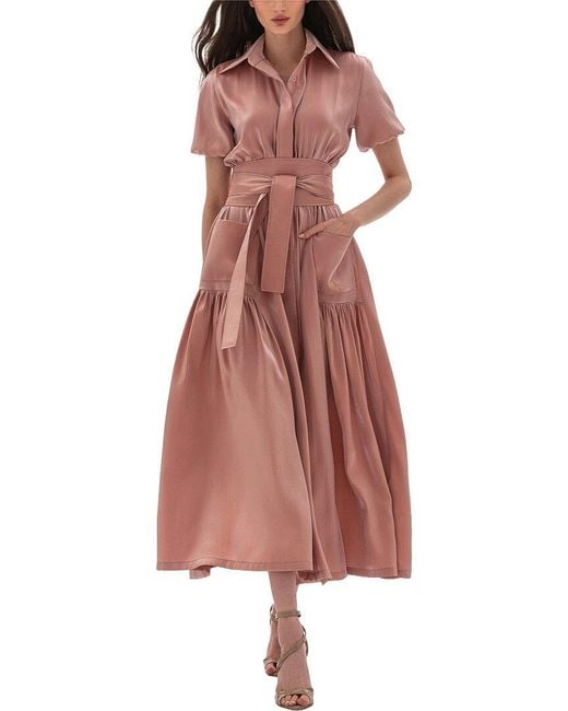 BGL Pink Shirt Dress