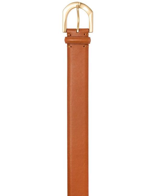 J.McLaughlin Brown Bellport Leather Belt