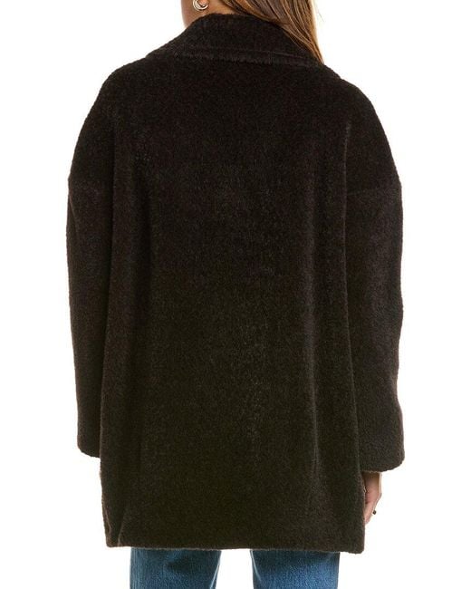 Cinzia Rocca Black Medium Wool Coat