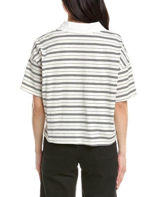 ANNA KAY White Ginnia Polo Shirt