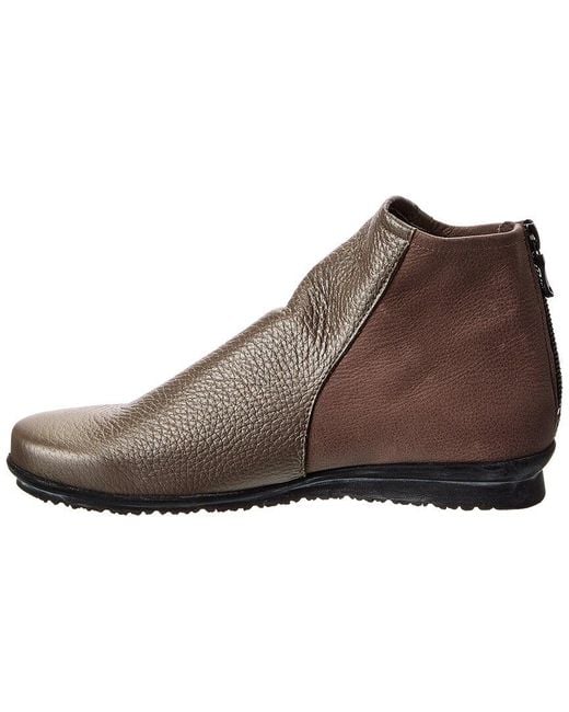 Arche Brown Baryky Leather Bootie