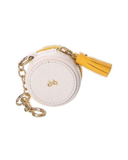 Anya Hindmarch Metallic Carmex Leather Coin Purse