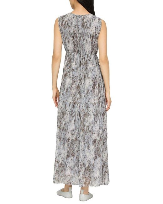 Lafayette 148 New York Multicolor Gathered Dress