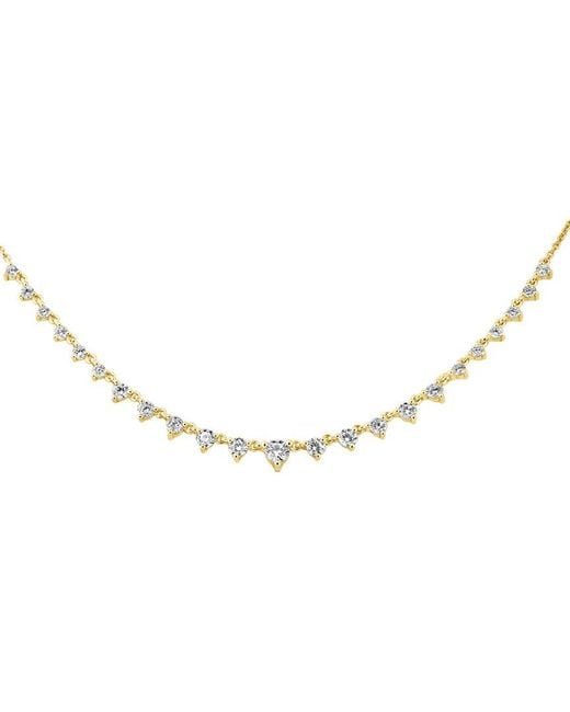 Sabrina Designs Natural 14k 1.10 Ct. Tw. Diamond Necklace