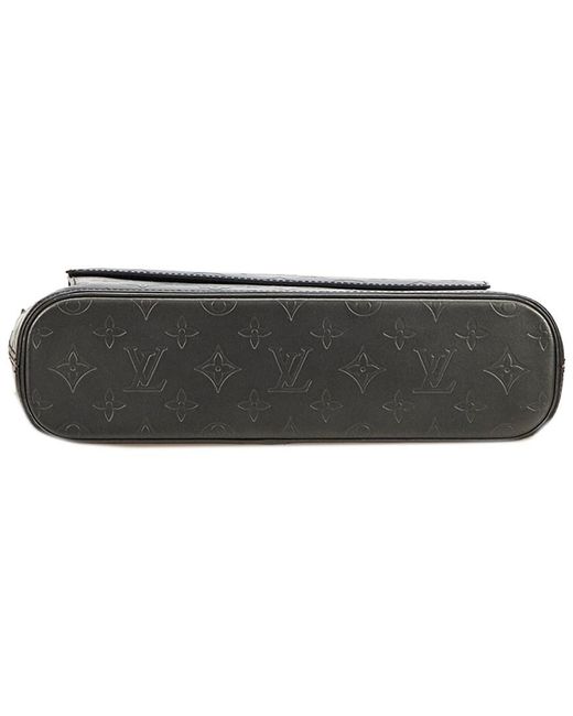 Louis Vuitton Fonzie Handbag Monogram Glace Leather Brown 169042361