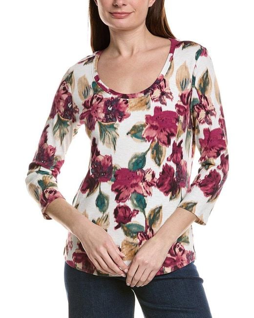 Tommy Bahama Red Ashby Isles Jeweled Blooms T-Shirt