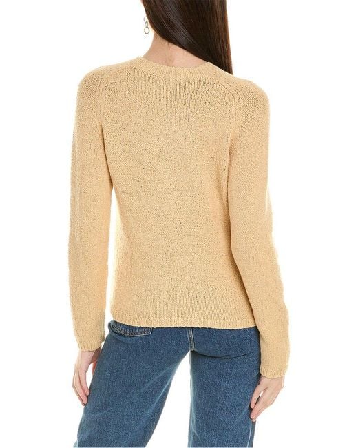 Vince Blue Pebbled Crewneck Pullover