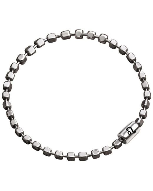 Karma and Luck Metallic Zodiac Plated Ball Chain Bracelet
