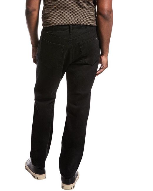 Rag & Bone Black Fit 4 Authentic Rigid Rinse Straight Jean for men