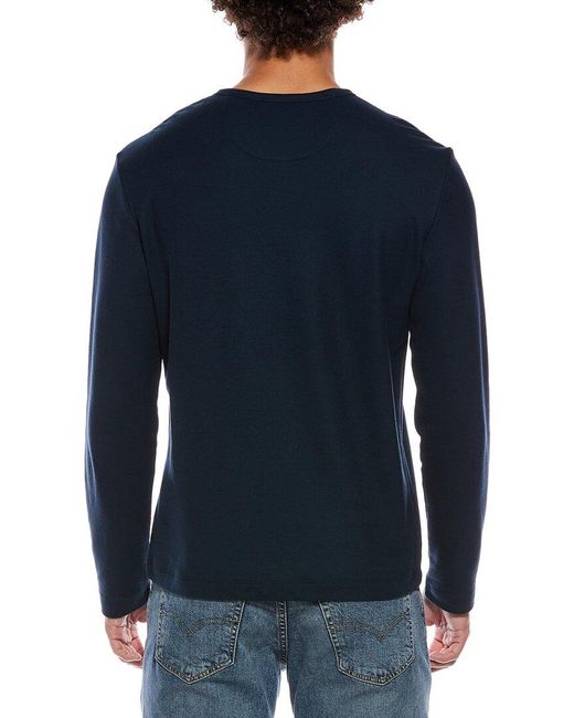 Vince Blue Pique Shirt for men